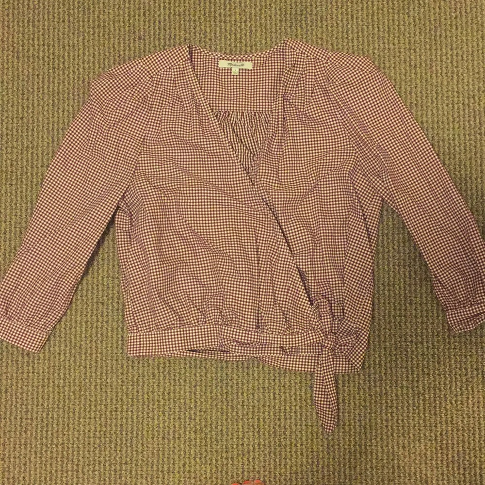 Madewell wrap top